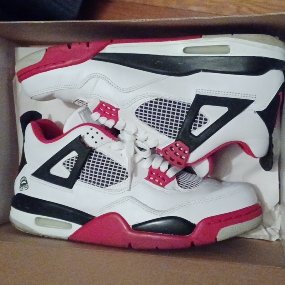 Vintage Air jordan 4 mars blackmon fire red